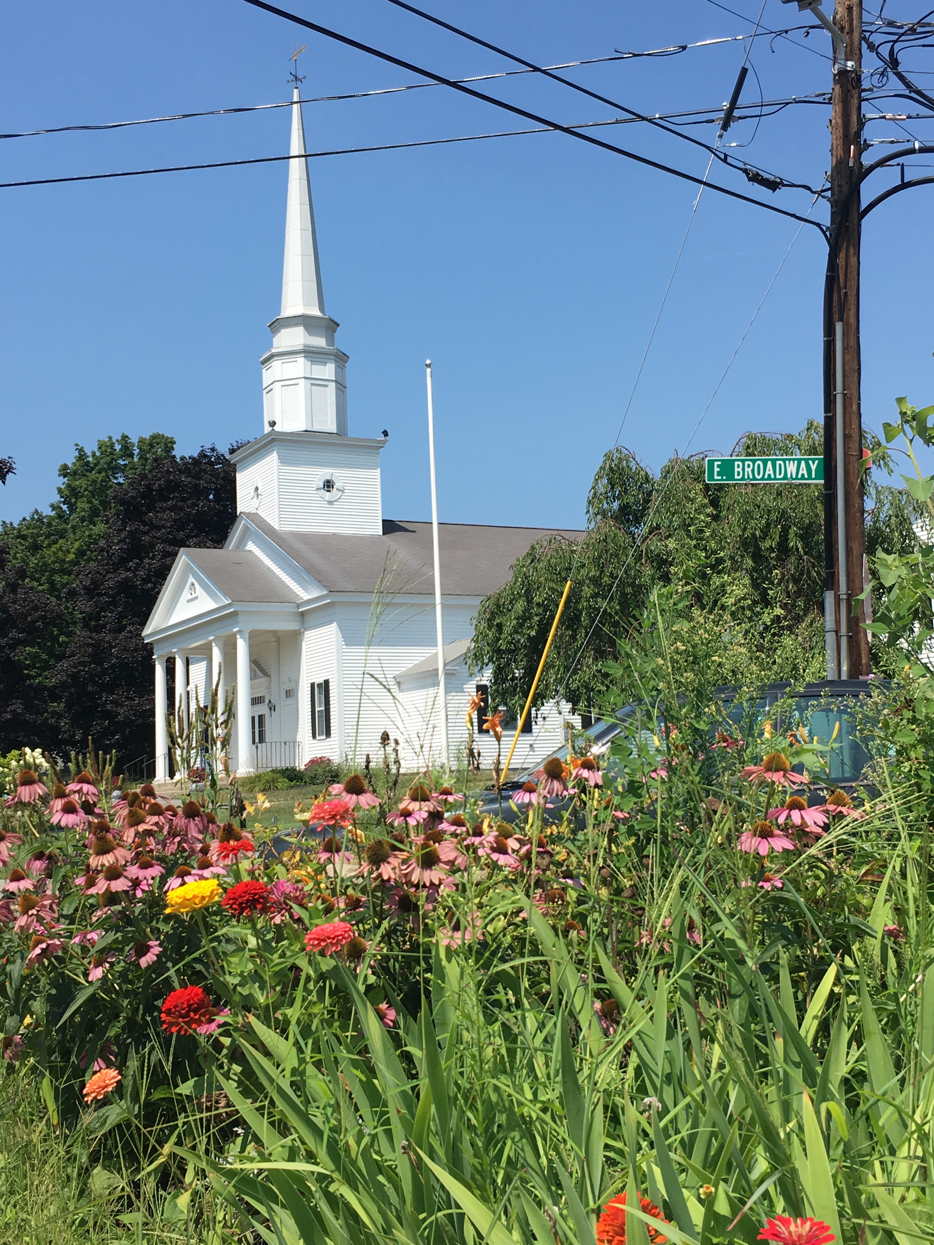 Riverside Church in flowers