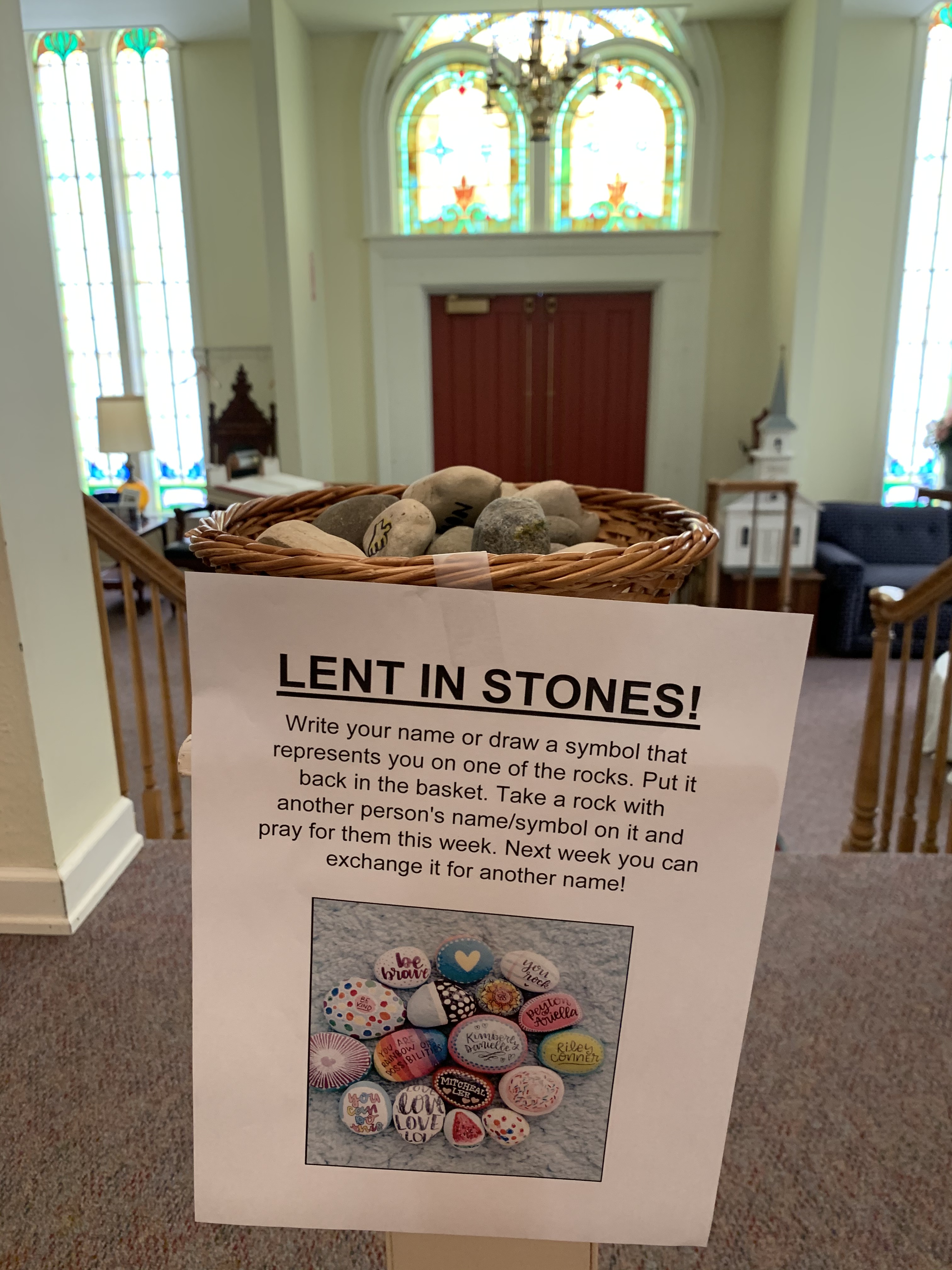 Lenten stones