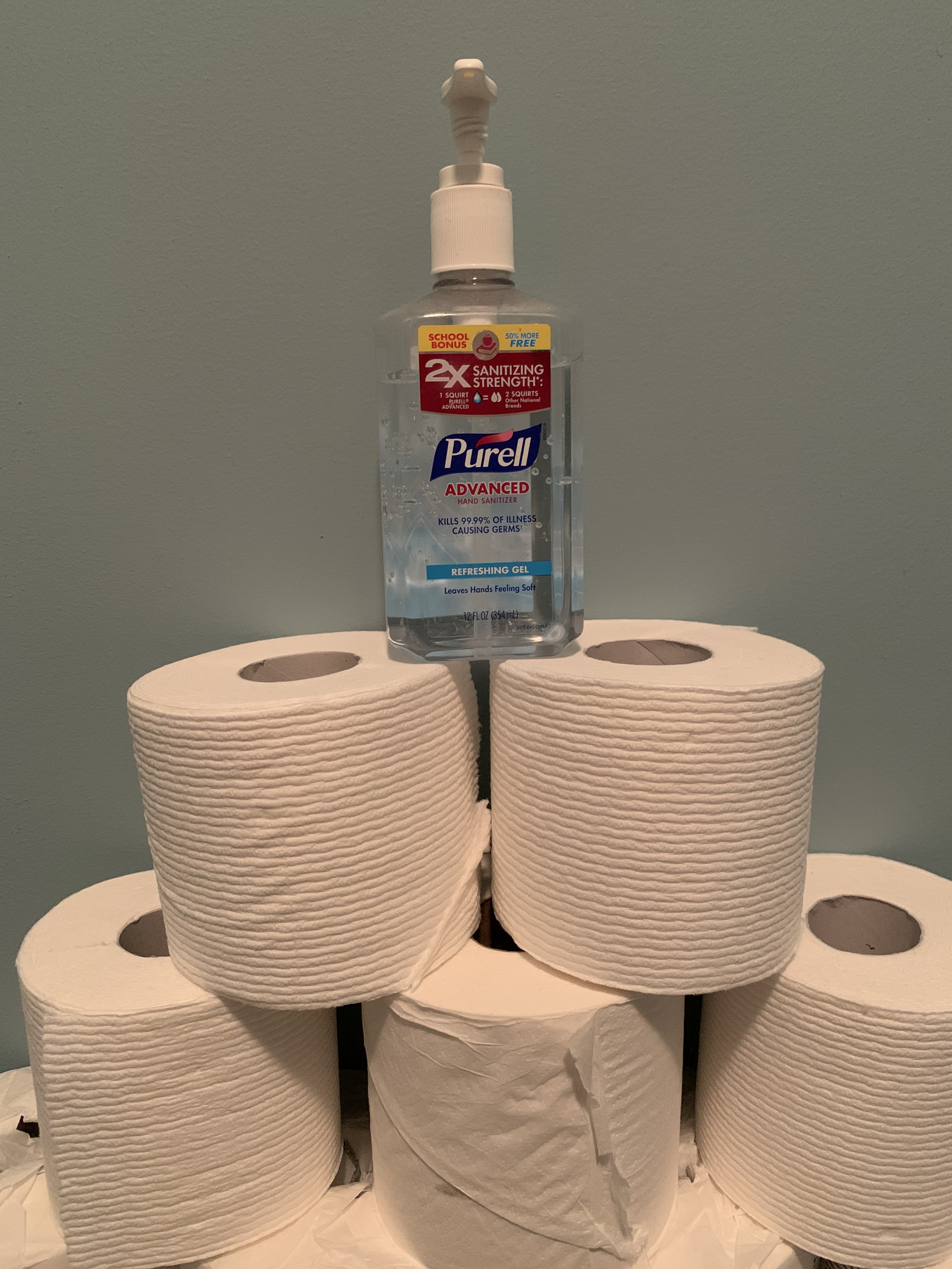 TP and purell