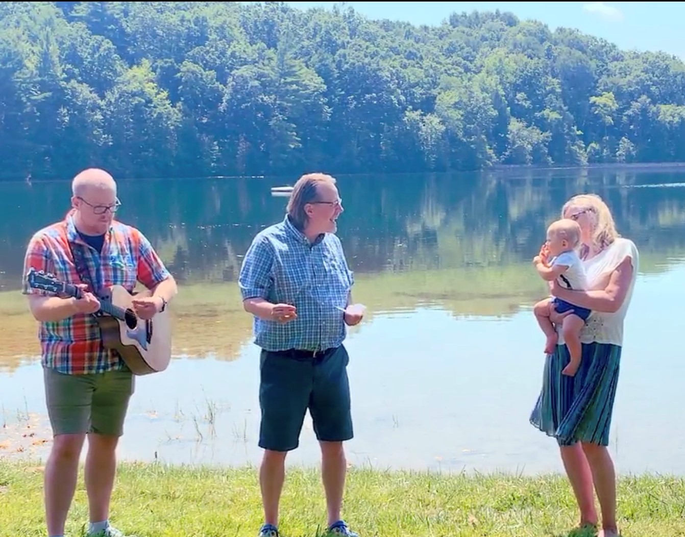 Levi baptism singing